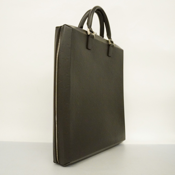 LOUIS VUITTONAuth Monogram Glace Erwin M46580 Men's Handbag,Tote Bag Coffee - Picture 2 of 10